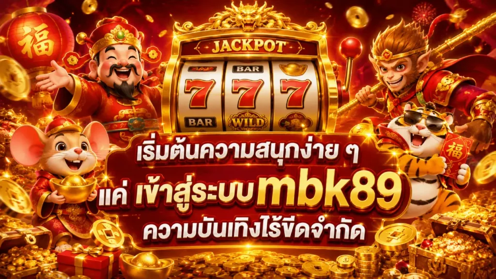 เข้าสู่ระบบmbk89